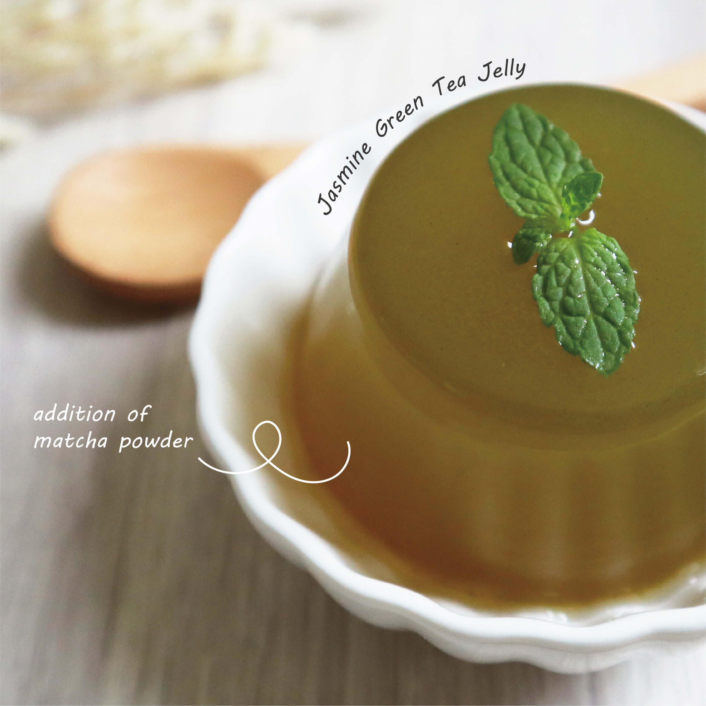 Jasmine Green Tea Jelly Powder Supplier