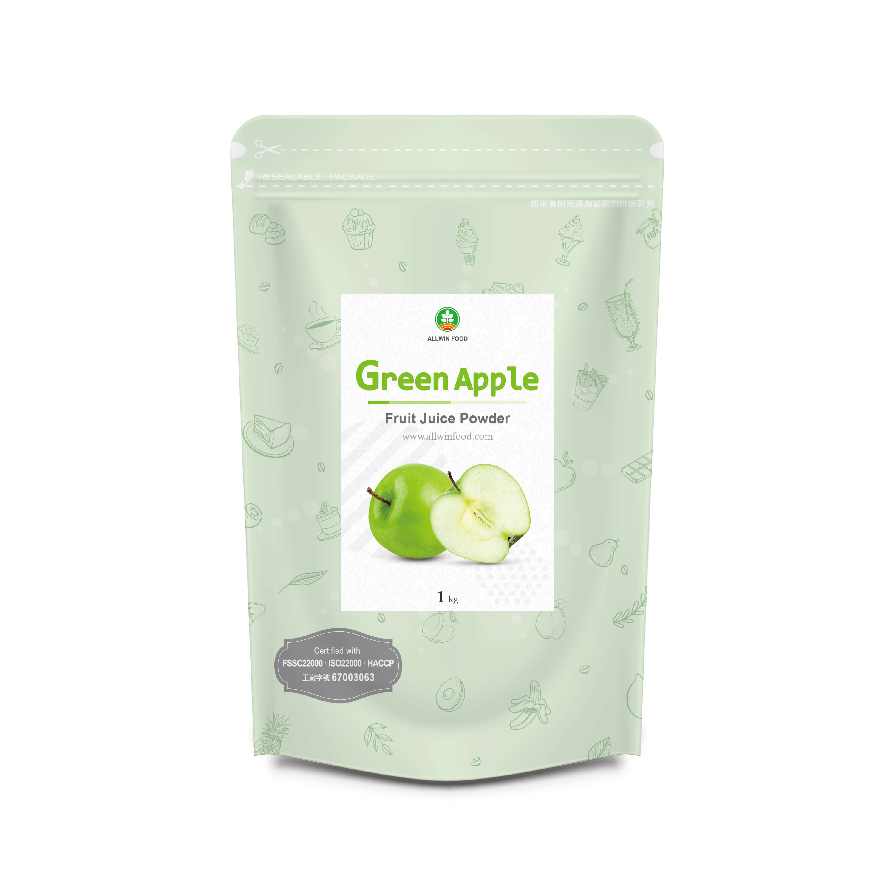 Green Apple Juice Powder