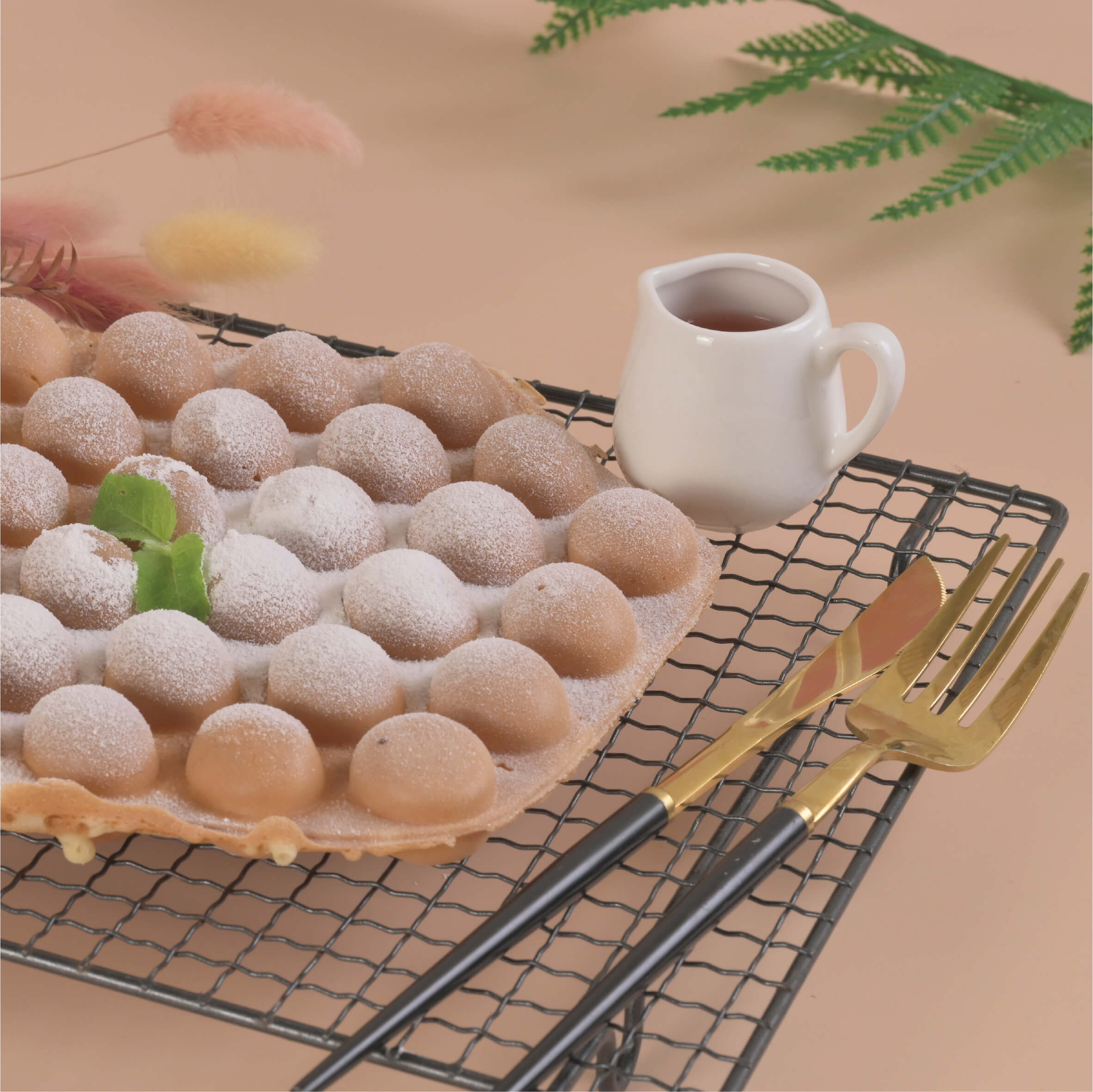 Egg Puffs baked by ALLWIN Bubble Waffle Powder